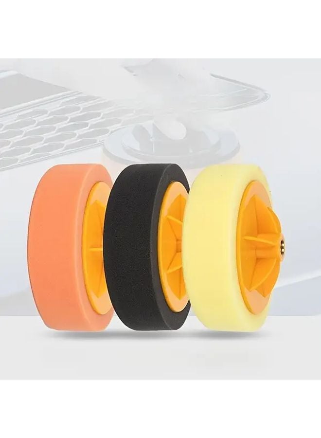 2 Pieces 6 Inch M14 Threaded Polishing Sponge Pads For 125 Angle Grinder - Image 3